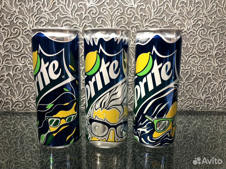 Баночки Sprite/Спрайт