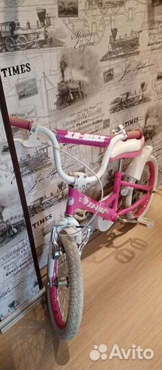 Детский велосипед для девочки 16
