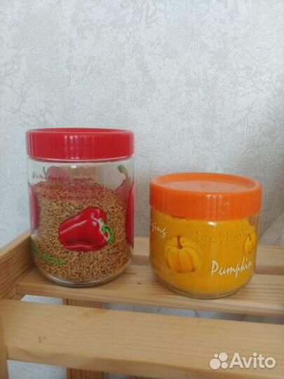 Стеклянные емкости для продуктов