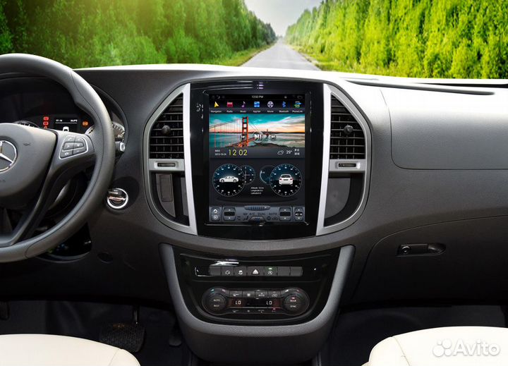 Магнитола для Mercedes Vito