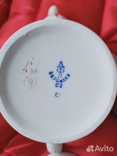 Чайник и сахарница СССР Вербилки