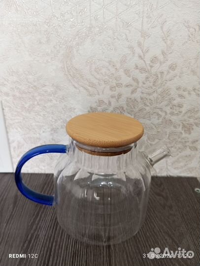 Чайник заварочный стеклянный