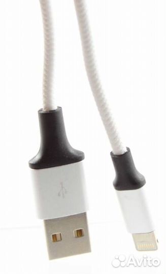 USB Кабель для Apple/iPhone M330,TPU, 2А, Белый, 2