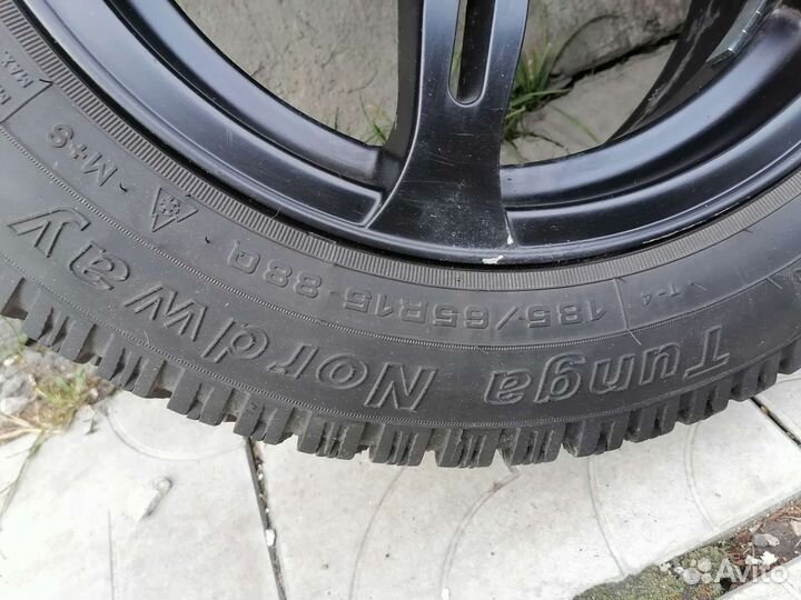Колеса в сборе r15 зимние 4 114