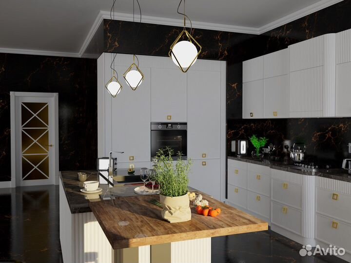 Кухонный гарнитур Fence