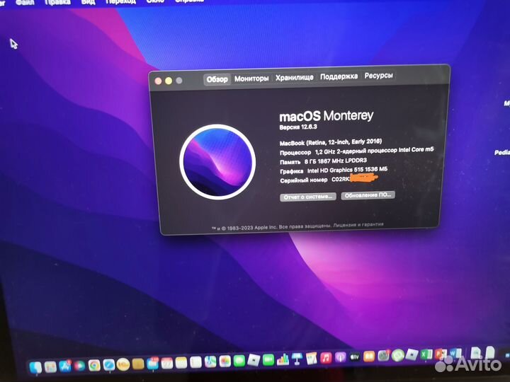 MacBook (Retina, 12-inch,Early 2016)