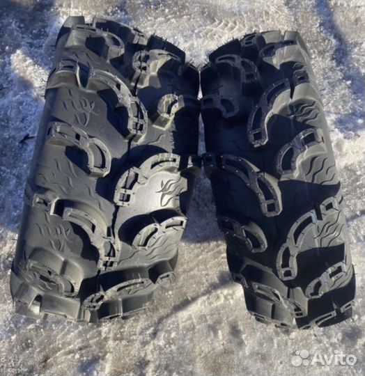 Комплект новых шин 27/12 Wanda для квадроциклов