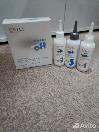 Эмульсия для удаления краски с волос