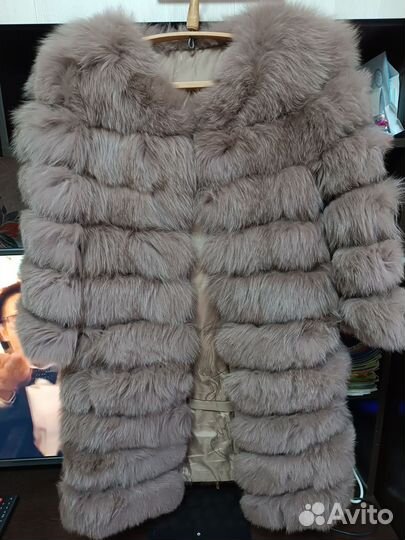 Шуба трансформер из песца 44