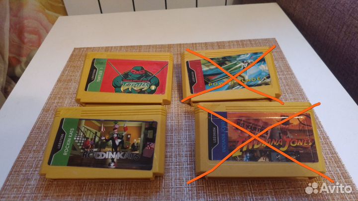 Картриджи для dendy 8 bit часть 5