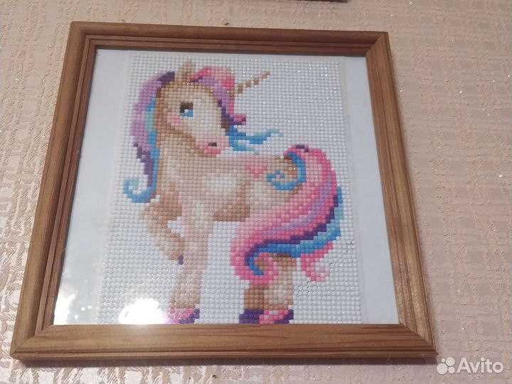 Картина детская алмазная мозаика