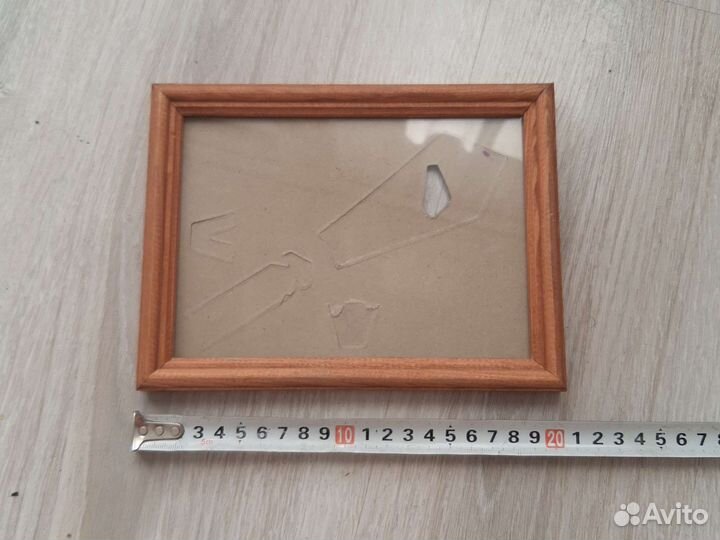 9.Фоторамка деревянная на фото 13х18