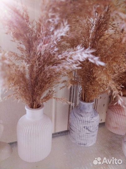 Вазы из гипса ручной работы