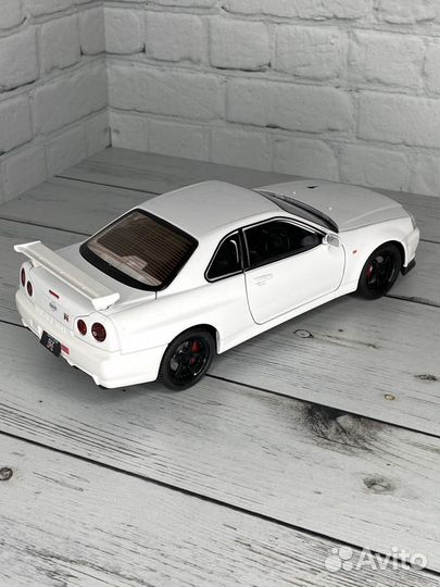 Модель автомобиля 1 24 nissan skyline gtr