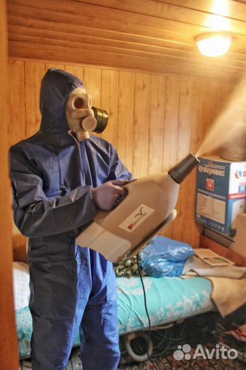 Средство для Уничтожения клопов травля тараканов дезинфекции