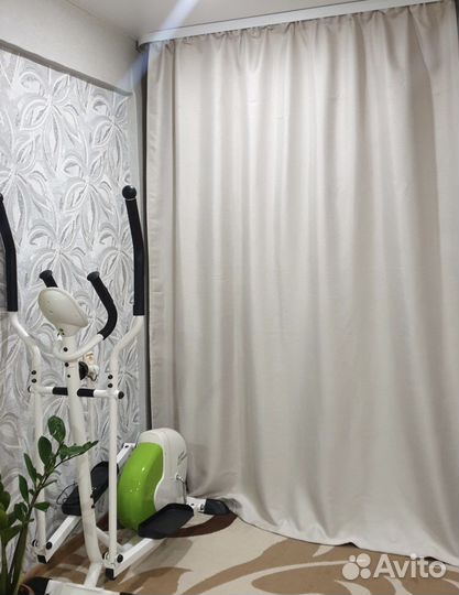 Портьеры из рогожки. Новые