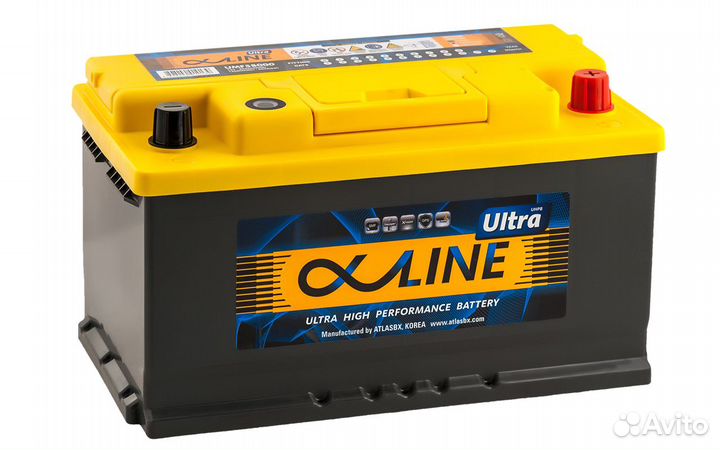 Аккумулятор Alphaline Ultra 80 Ач UMF58000