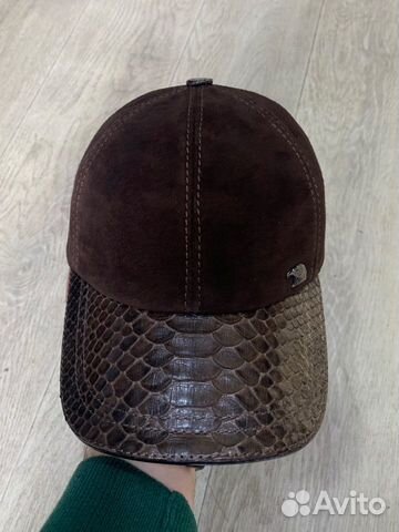 Кепки Питон Замша