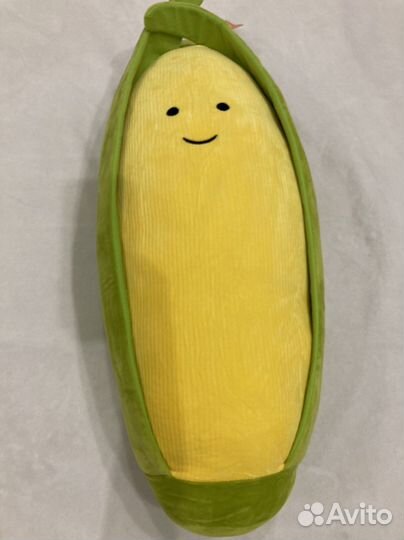 Игрушка подушка новая плюшевая кукуруза мягкая