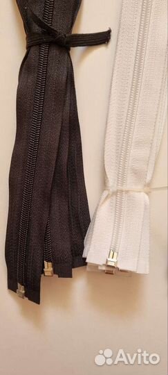 Молнии разъемные 35 см,новые