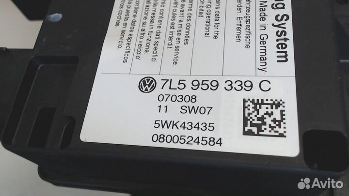 Блок комфорта Porsche Cayenne, 2008