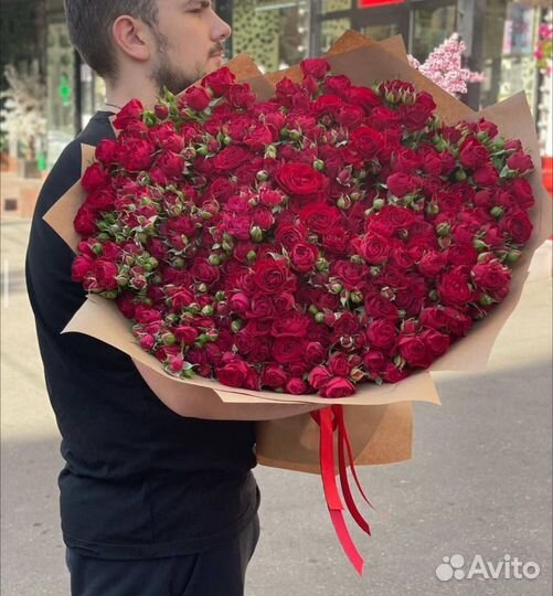 Букеты из роз