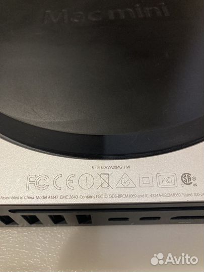 Apple Mac mini 2014 SSD 500/ 8 Ram Mac/Win