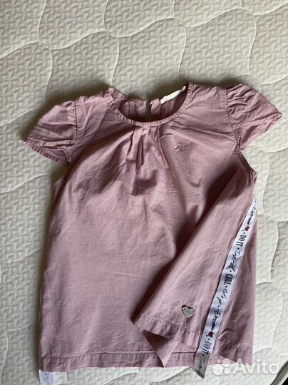 Блузка рубашка для девочки 116-130 рост