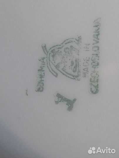 Столовый сервиз чехословакия