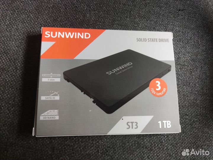 Ssd sunwind st3 512 gb