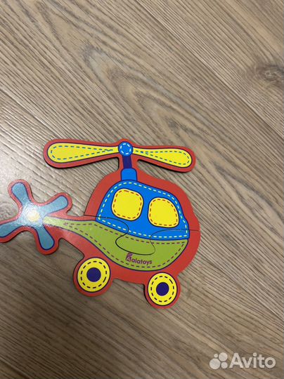 Деревянные пазлы alatoys