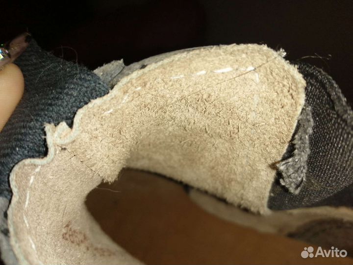 Ботинки юфтевые