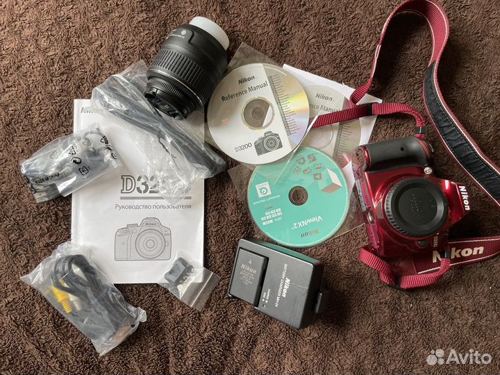 Зеркальный фотоаппарат nikon d3200