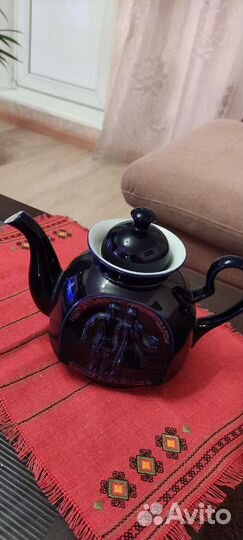 Блюдо СССР. Чайник зоварочный