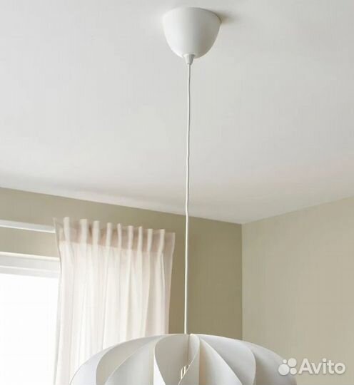 Шнур-подвес для абажура IKEA hemma, 1,8 м, белый