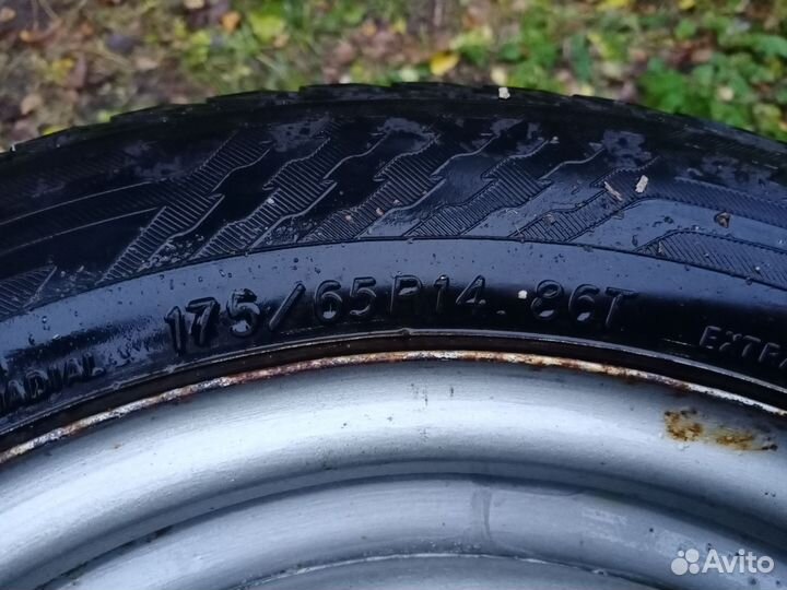 Зимняя резина с дисками r14