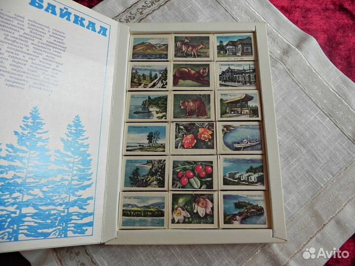 Советские подарочные наборы спичек