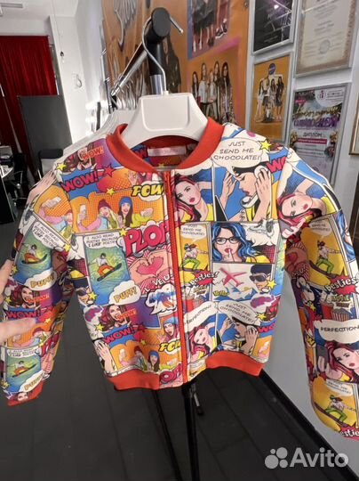 Бомбер для девочки