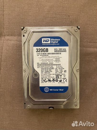 Жесткий диск 320 гб