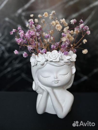 Декоративное кашпо, ваза 