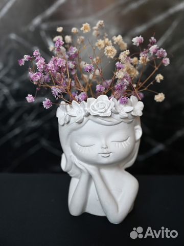 Декоративное кашпо, ваза 