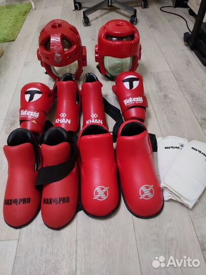 Амуниция, экипировка для тхэквондо, кикбоксинга