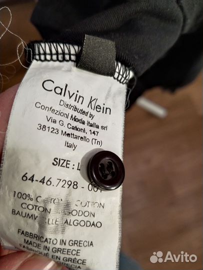 Лонгслив поло calvin Klein