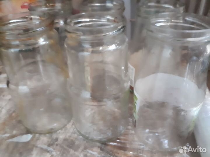 Банки, бутылки стеклянные