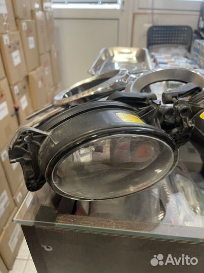 Противотуманные фары с решетками mercedes ML164