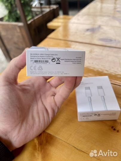 Шнур type c на type c 2m для MacBook / iPad