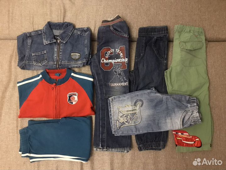 Пакетом на плотного мальчика, р.104-110