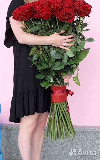 Высокие розы Букеты с доставкой
