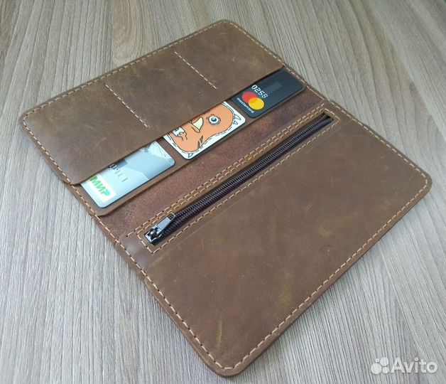 Портмоне, натуральная кожа