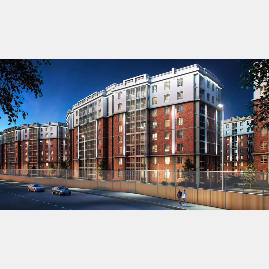 3-к. квартира, 87,8 м², 4/8 эт.